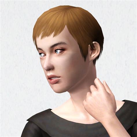 Thanks to modders, short hair has its time to shine. Mod The Sims - "Pixie" Hair