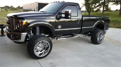 Ford F250 Regular Cab Lifted 4x4 Awesome Better Than New