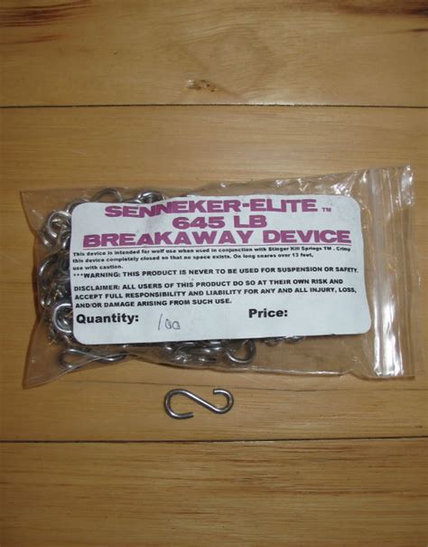 Elite Breakaways 645 Lb 100 Wolf Trapping Supply Store BC Canada