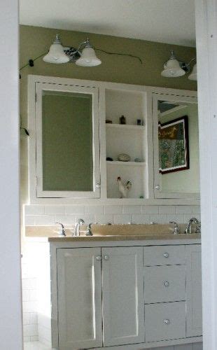 They can be made of. I like the built in medicine cabinet. | Bathroom remodel ...