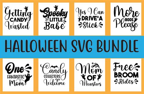 Halloween Svg Design Bundle Vector Art At Vecteezy