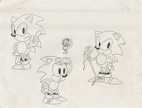 Concept Art For The Original Sonic The Hedgehog 1991 Game By Its