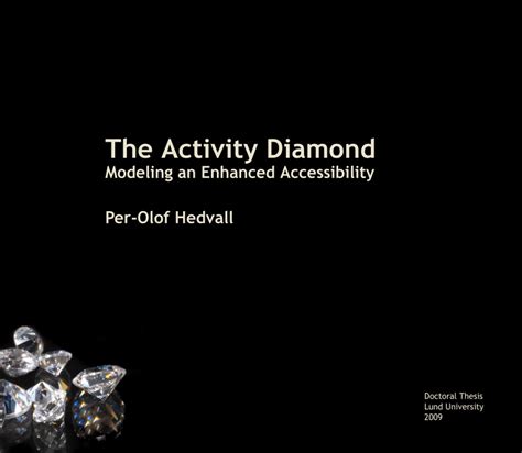 (PDF) The Activity Diamond-Modeling an Enhanced Accessibility
