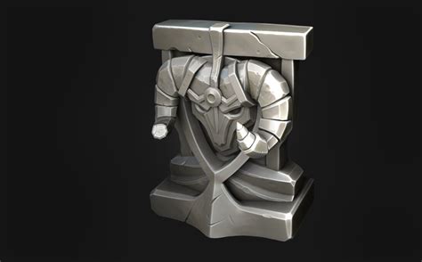 Gaben Braum Shield League Of Legends Sculpt