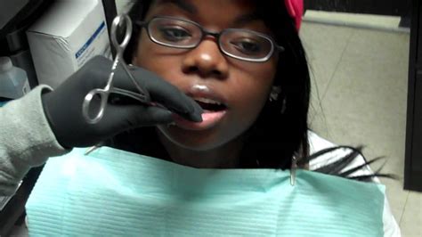 Essence Getting Her Lip Pierced Youtube