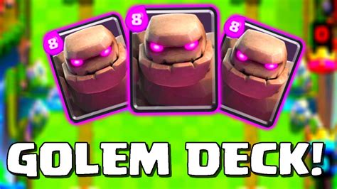 Best F2P Golem Deck Clash Royale Tips Guides Strategy YouTube