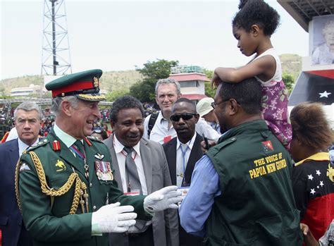 Prince Charles Reunited With Papua New Guinea School Friend During