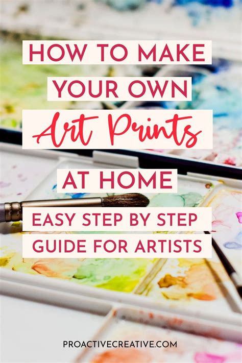 How To Print Your Own Art Prints At Home Printable Form Templates