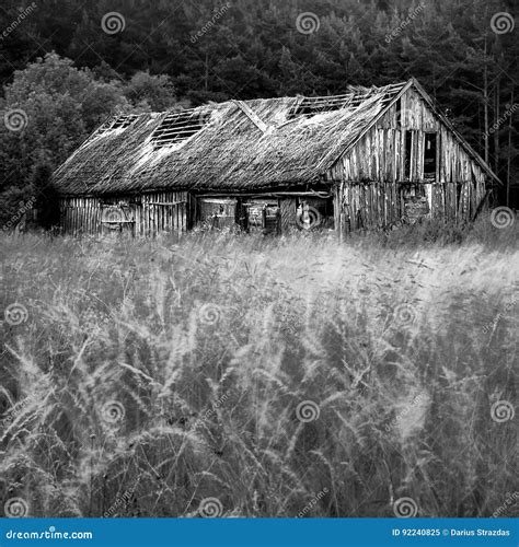 Old Rotten Barn Stock Image Image Of Grass Aged House 92240825