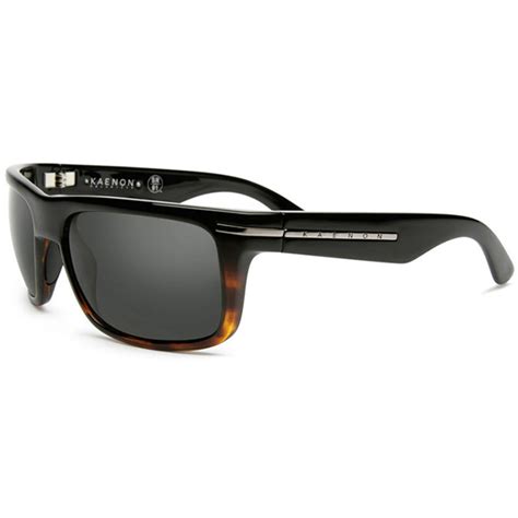 kaenon burnet polarized sunglasses black tortoise g12 at