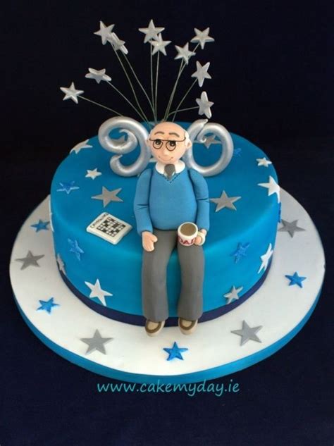 The bottom tier is white chocolate mud cake and the handpainted teapot is fruit cake. Image for Best 80Th Birthday Cake Ideas For Grandpa | 90th ...