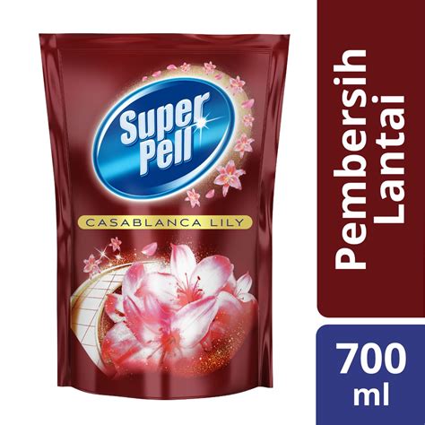 Super Pell Pembersih Lantai Casablanca Lily Pouch 700 ml | Shopee Indonesia