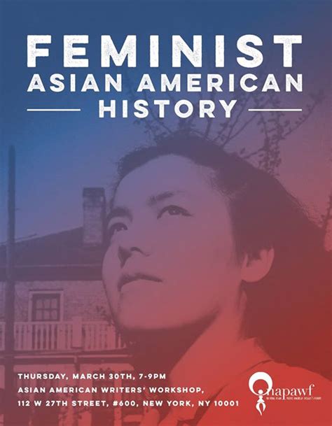 Aaww Fam Feminist American History Asian American Writers Workshop