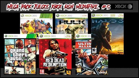 Son algunas de las maravillas os traemos una lista que acoge los 20 mejores juegos de xbox 360. Juegos XBOX 360 Rgh Español Mediafire Pack # 5 - YouTube