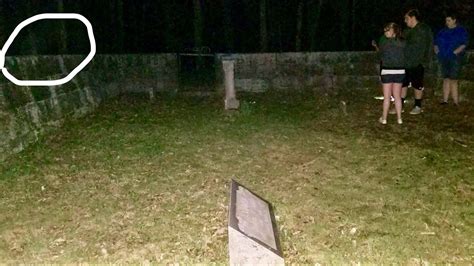 Ghost Caught On Camera At Haunted Cemetery YouTube