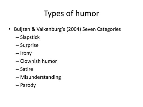 Ppt Humor And Comedy Powerpoint Presentation Free Download Id1968924