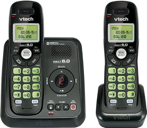 Vtech Dect 60 2 Handset Cordless Phone System With