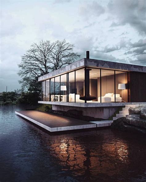 5 Reasons You Should Build A Modern Lake House Modern Lake House
