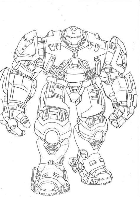Hulkbuster Coloring Page - Bmo Show
