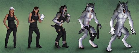 Furordraconis Transformation Sequence By Sugarpoultry On Deviantart Female Werewolves