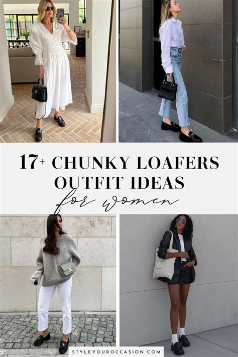 21 Chunky Loafers Outfit Ideas How To Style Them In 2024 Loafers