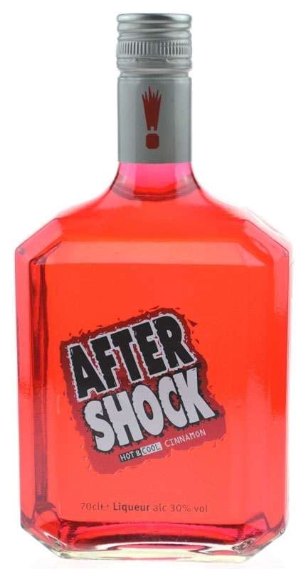 after shock red 0 7l cinnamon liqueur from great britain worldwidespirits