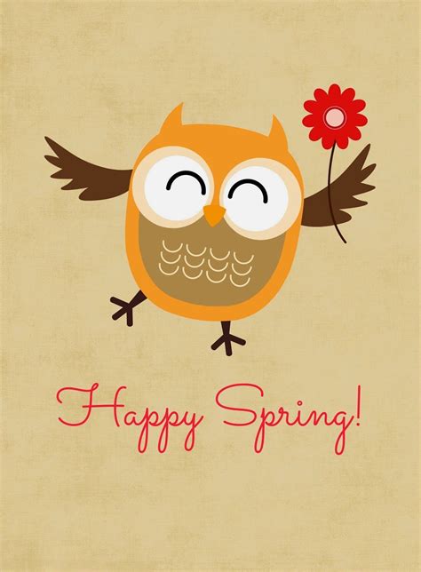 Spring Owls Wallpapers Wallpaper Cave