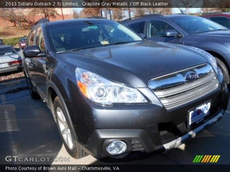 2013 subaru outback 2.5i limited engine(s). Graphite Gray Metallic - 2013 Subaru Outback 2.5i Limited ...