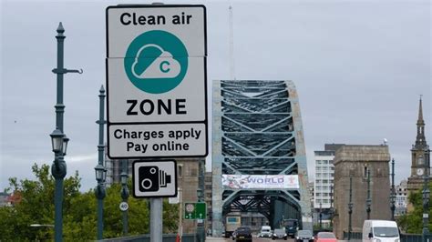 Newcastle Clean Air Zone Daily 12 50 Tolls For High Polluting Vans