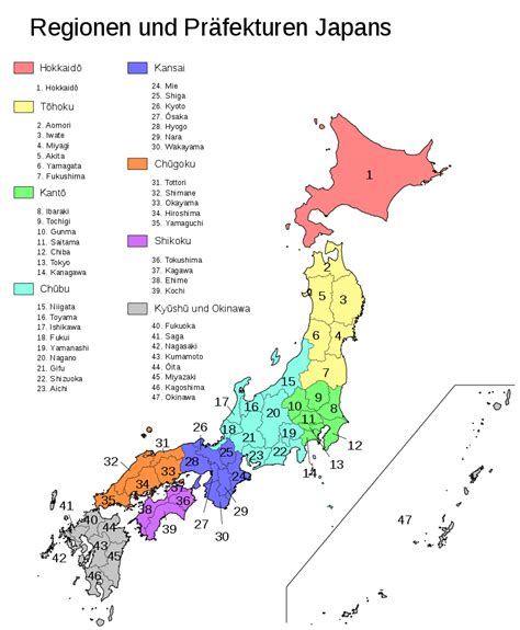 Good day hokkaido the official guide to japan's northernmost prefecture by hokkaido tourism organization. File:Regions and Prefectures of Japan de.svg - Wikimedia Commons