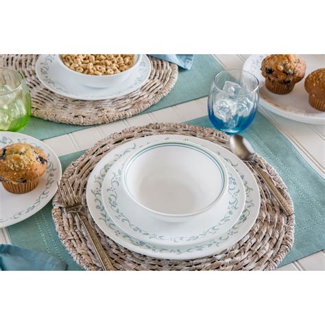 Corelle Livingware Country Cottage 18 Piece Dinnerware Set And Reviews