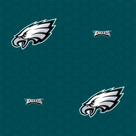 Philadelphia Eagles Logo Pattern Green Officially