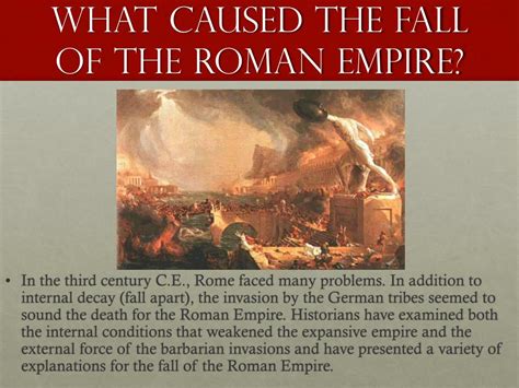 Ppt Ancient Rome The Fall Of Rome Powerpoint Presentation Free