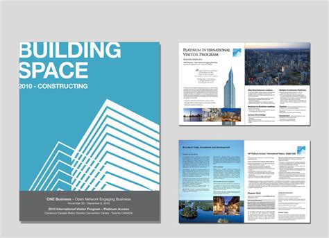 Building Space Brochure Design Design With Purpose By Yuriko Zakimi
