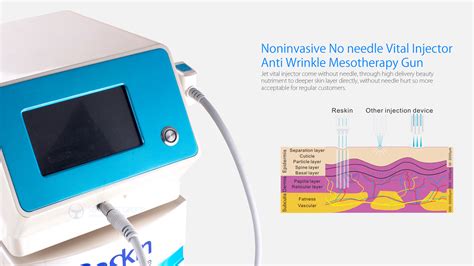 Noninvasive No Needle Vital Injector Anti Wrinkle Mesotherapy Gun