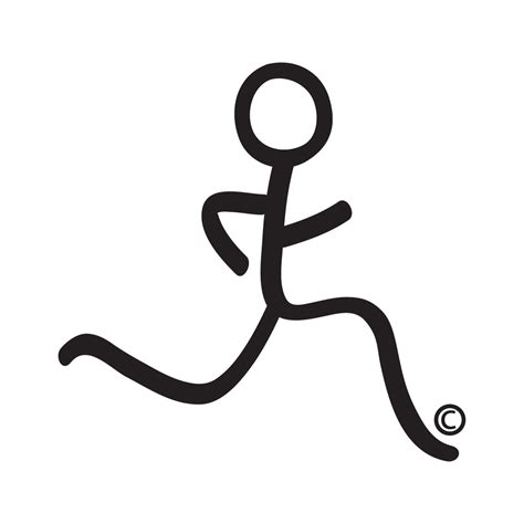 Running Girl Stick Figure Free Download On Clipartmag