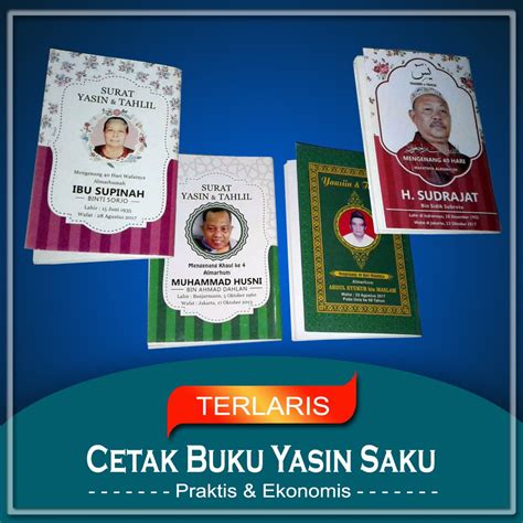 Yasin suresi duası arapça okunuşu ve türkçe anlamı, meali, faziletleri hakkında detaylı bilgilere bu yazımız üzerinden ulaşabilirsiniz. CETAK BUKU YASIN SAKU MURAH | Shopee Indonesia
