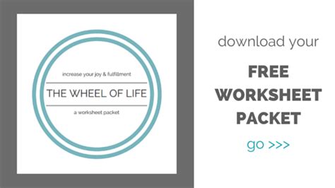 Finding Balance In Life Worksheet