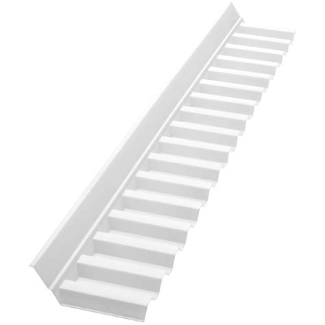 Maybe you would like to learn more about one of these? Suntuf 4 ft. White Opal Wall Connector-109759 - The Home Depot