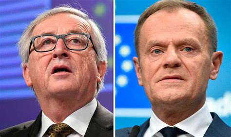 eu27 join tusk in rebuking juncker as public eu row unravels in brussels world news