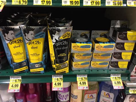 Spray through hair carelessly for that sexy, messy look or twist tips into spikes for. Got2B Hair Gel or Glue $2.99! - The Harris Teeter Deals