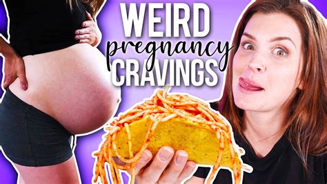 Taste Testing The Weirdest Pregnancy Cravings From Our Fans Youtube
