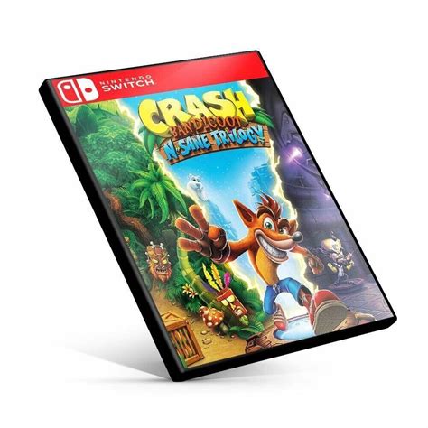 Comprar Crash Bandicoot N Sane Trilogy Nintendo Switch Mídia Digital