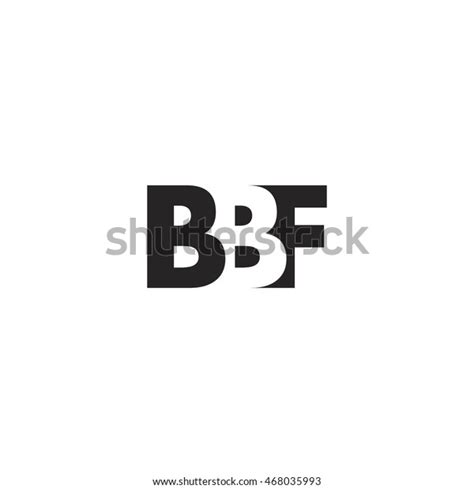 Bbf Logo Vector Graphic Branding Letter Stock Vector Royalty Free