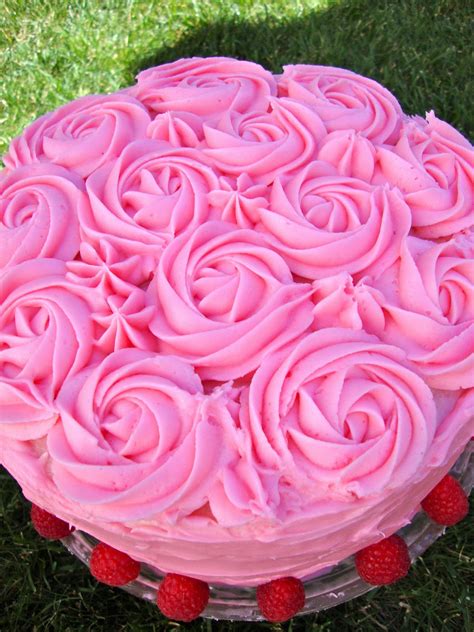 Indulge Pink Layer Cake With Raspberry Cream Cheese Frosting