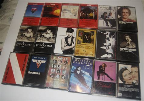 cassette tapes 70s 80s pop classic rock soundtracks etsy
