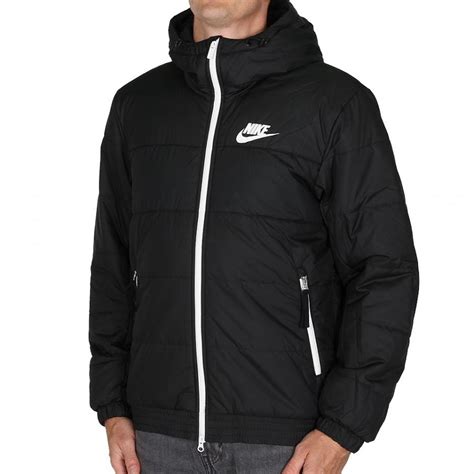 Mens Nike Winter Jackets | Sportswear Synthetic Fill Jacket Black Black ...