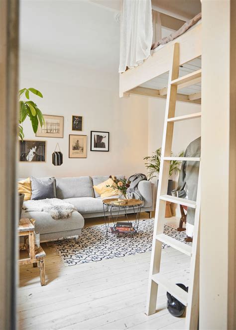 A 26 Sqm Tiny Scandinavian Farmhouse Studio Apartment Full Of Light
