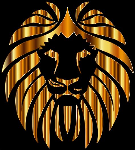 Gold Lion Wallpapers Bigbeamng