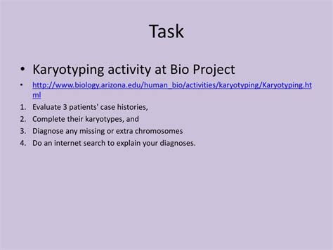 Unlock your biology study workbook a pdf (profound dynamic fulfillment) today. Arizona Biology Karyotyping